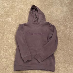 Purple lululemon hoodie